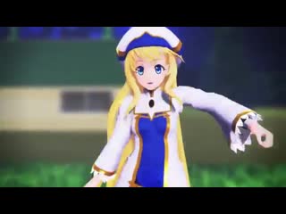 【mmdゴブスレ】女神官がかっこかわいく「girls」【神官服でできるもん】 mp4