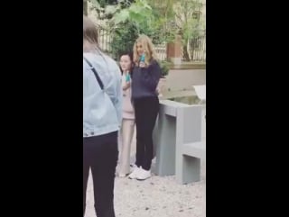 27/04 | elsa hosk via nilam farooq's instagram story