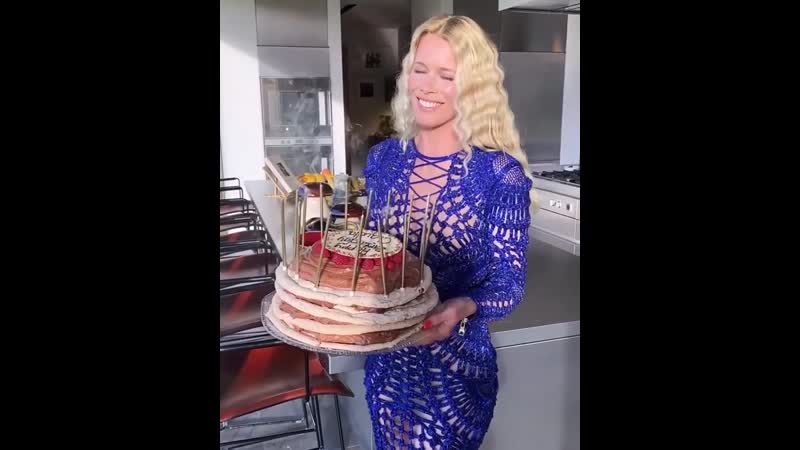 Клаудия шиффер празднует 50 летие