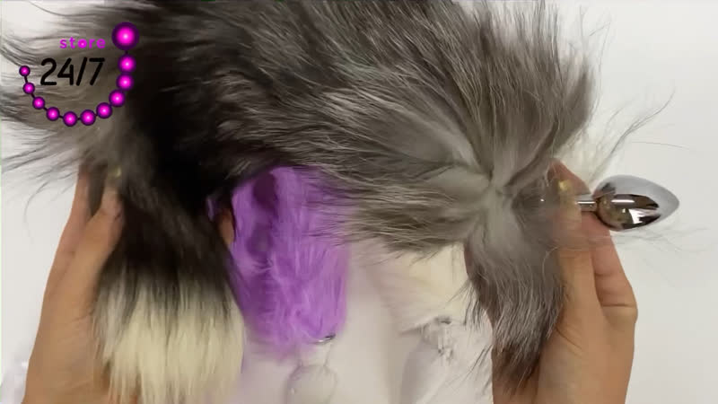 «лисий хвостик» (анальная пробка)