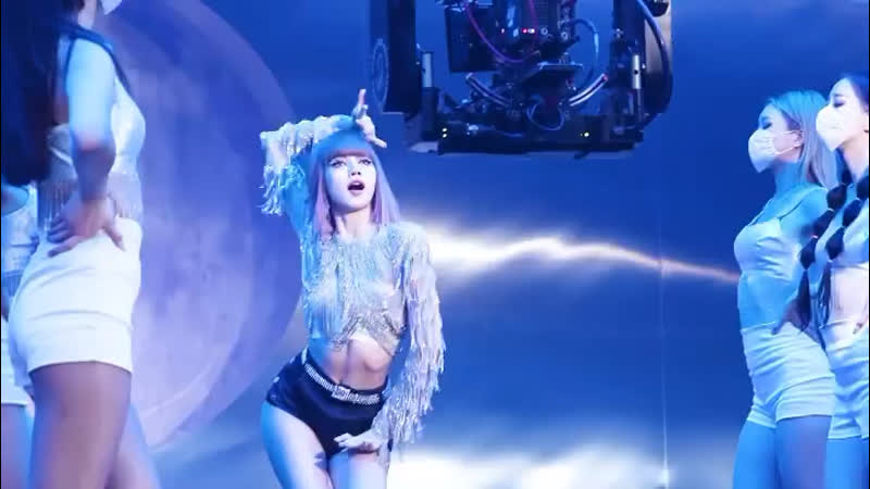 Lisa of blackpink, dj snake, ozuna, megan thee stallion sg m/v (bts)