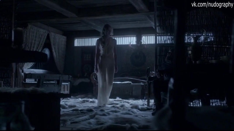 Сексуальная алисса сазерленд (alyssa sutherland) в сериале "викинги" (vikings, 2015) сезон 3 / серия 5 (s03e05)