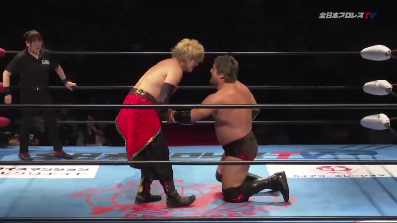 Shuji ishikawa vs taishi takizawa (ajpw royal road tournament 2019 tag 4)