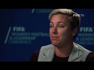 On the international women's day 2016, former u s soccer international forward abby wambach calls for more female empowerment a