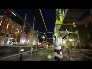 Assassin s creed meets parkour in real life youtube