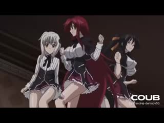 Rias gremory x koneko toujou x akeno himejima dance | high school dxd