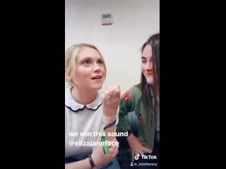 Video eliza on lola’s tik tok at ud4 via lola flanery ig story bellarke the100