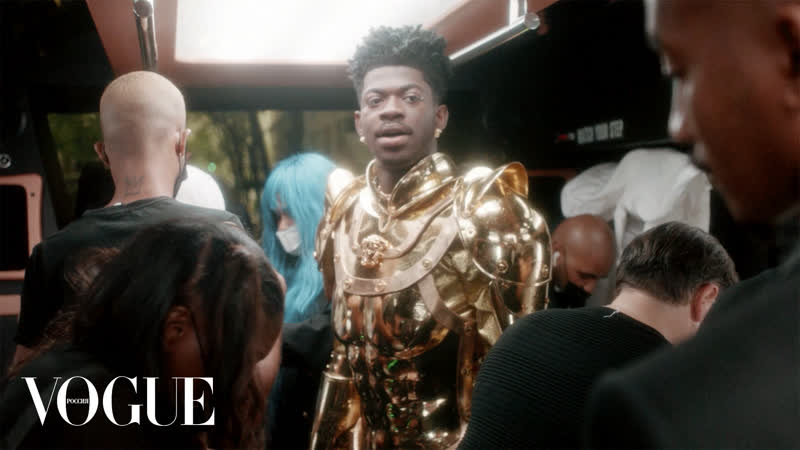 Как lil nas x готовился к met gala 2021 | vogue россия