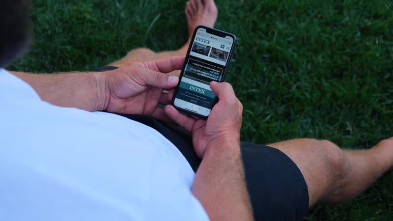 Рекламно обзорный ролик "intex"