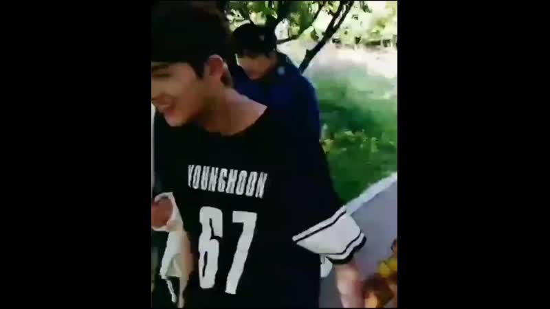 Younghoon and insects