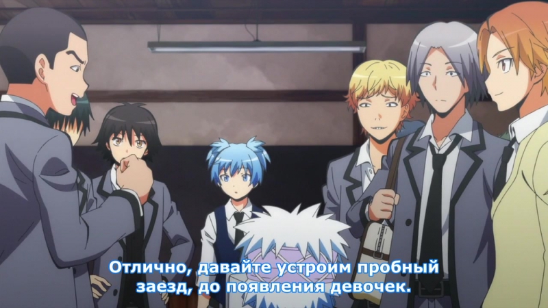 [medusasub] ansatsu kyoushitsu tv 2 | assassination classroom | класс убийц 2 – 4 серия – русские субтитры