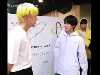 Txt said make sure to use hand sanitizer yknow what im sayin