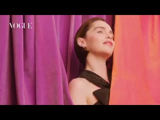 Emilia clarke | bastidores do shoot para a vogue espanha