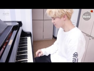 [bangtan bomb] jimin's piano solo showcase bts (방탄소년단)