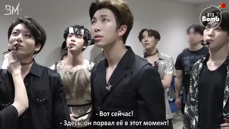 [rus sub][bangtan bomb] excuses about destroyed jk's shirt bts