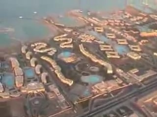 Landing in hurghada, red sea, egypt