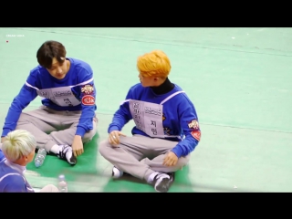 `fancam` 160118 | bangtan @ 2016 mbc idol star athletics championships