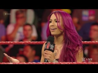 Sasha banks addresses her back injury raw, sept 5, 2016