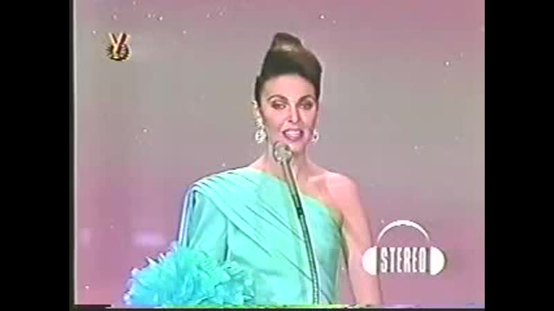 Astrid carolina herrera miss world 84 como jurado 1992