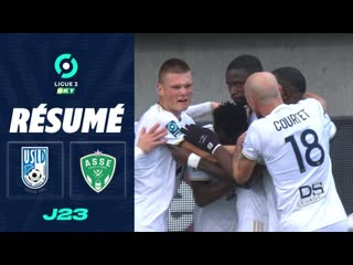 Usl dunkerque as saint étienne (1 0) résumé (usld asse) / 2023 2024