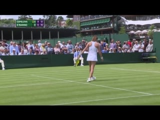 Jana cepelova vs mariana duque marino (2016 wimbledon 1st round)