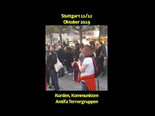 Durch den wilden kurdistan stuttgart 11 12 okt 2019 terrorgruppen antifa heizen mit ein