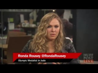 Huff post live ronda rousey