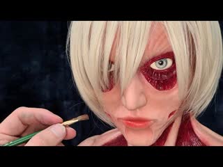 Female titan sculpture timelapse porn on titan annie leonhart shingeki no kyojin