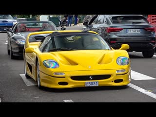 Supercars in monaco 2022 ( f50, sf90 stradale, 2xsuperamerica, svj, dino, pista spider )