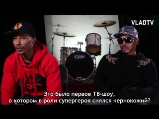 Sticky fingaz on wesley snipes calling him blade, fredro starr on moesha (part 9) [russian subtitles]