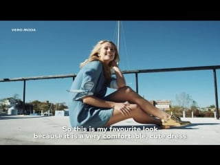 Campaign model toni garrns favourite vero moda spring look