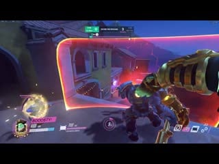 Genji gets struck by a freak meteoroid