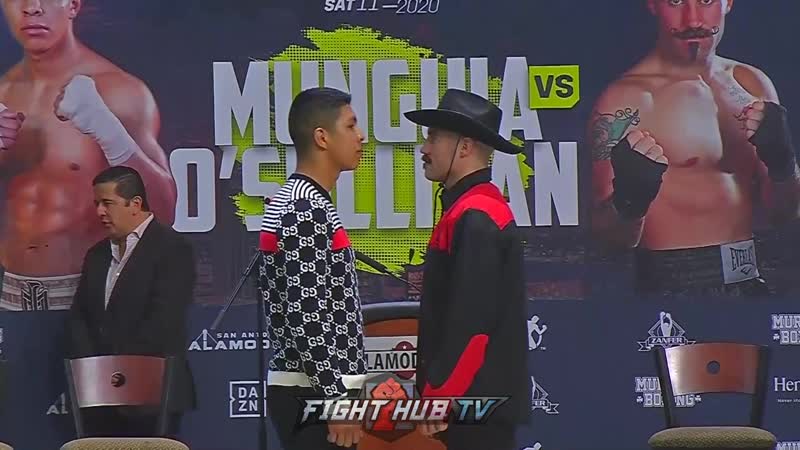 Jaime munguia vs spike o'sullivan face off