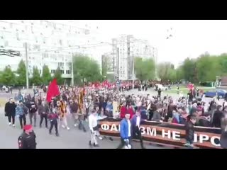 Марш победы в кишинёве 9 мая 2019 видео одинцова