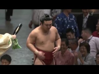 Sumo enho vs gagamaru, aki 2018 相撲