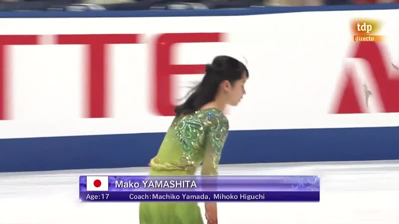 Mako yamashita sp nhk trophy 2020