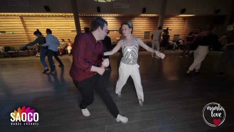 Sebastian mamborado and liliya abdullina cha cha cha dancing at mambolove #northernlights 2020, monday