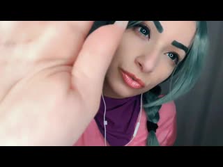 Asmr binaural cosplay bulma 😍