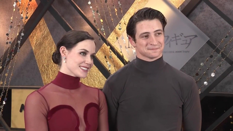 Nhk trophy 2017 tessa virtue and scott moir post fd interview