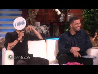 Drake and jared leto play never have i ever on ellen show 17/05/16