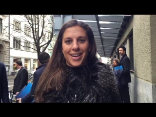 Interviews & pressers done for the day #carlilloyd is on her way to get ready for the big gala 💃#ballondor