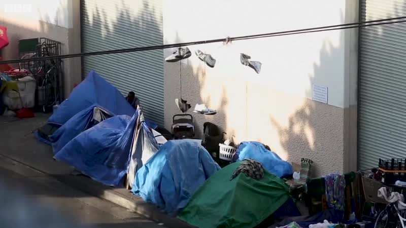 Skid row por dentro da maior cracolândia dos eua (reportagem da bbc news brasil) (2018)