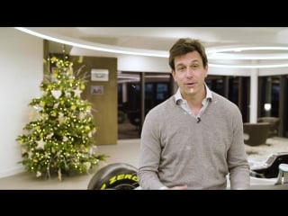 Toto wolff says merry christmas!