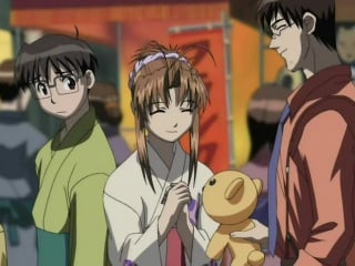 Love hina 18 girls dressed in yukata for the summer festival lets