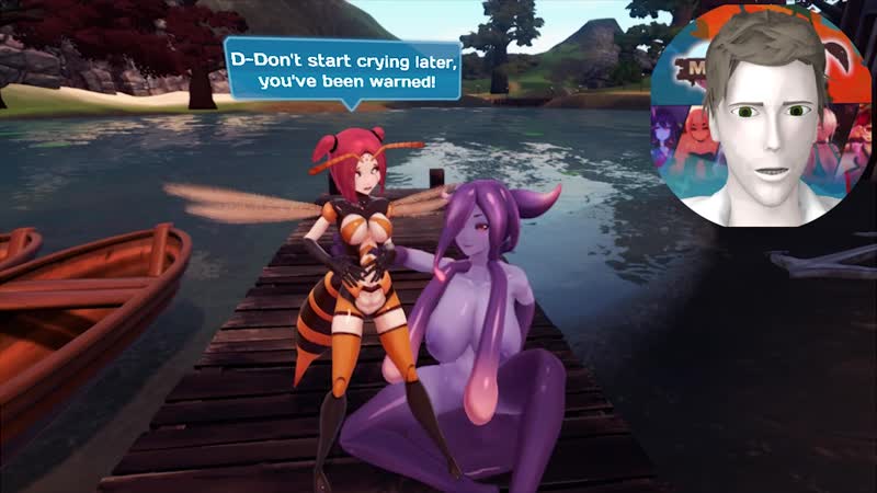 (реаплод) веселые игры с сексуальной слизью 18+ シ monster girl island prologue #11