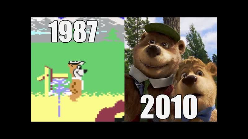 2010 Yogi Bear Porn - Evolution of yogi bear games [1987 2010] - BEST XXX TUBE