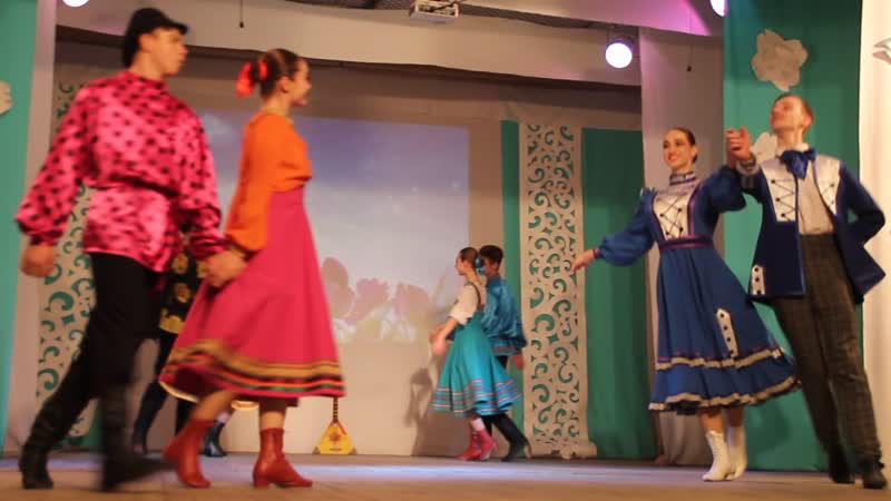 "новониколаевская кадриль" ансамбль "сибирячка"
