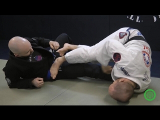 Countering foot lock escapes defence in bjj