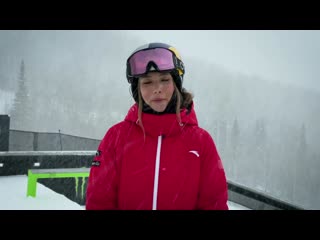 Eileen gu jeep women’s ski slopestyle course preview x games aspen 2021