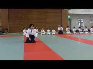 Aikido demonstration kumagai yuna